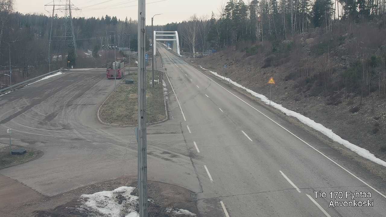 Weather Camera Image Väg 7 Abborrfors, Pyhtää, Kymenlaakso