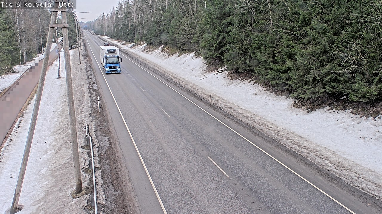 Weather Camera Image Väg 6 Kouvola, Uttis_YPS, Kouvola, Kymenlaakso