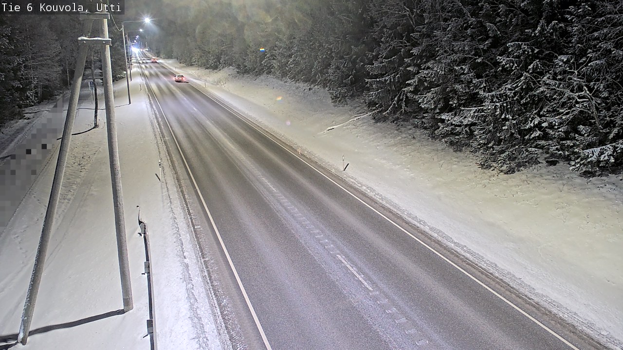Weather Camera Image Road 6 Kouvola, Utti_YPS, Kouvola, Kymenlaakso