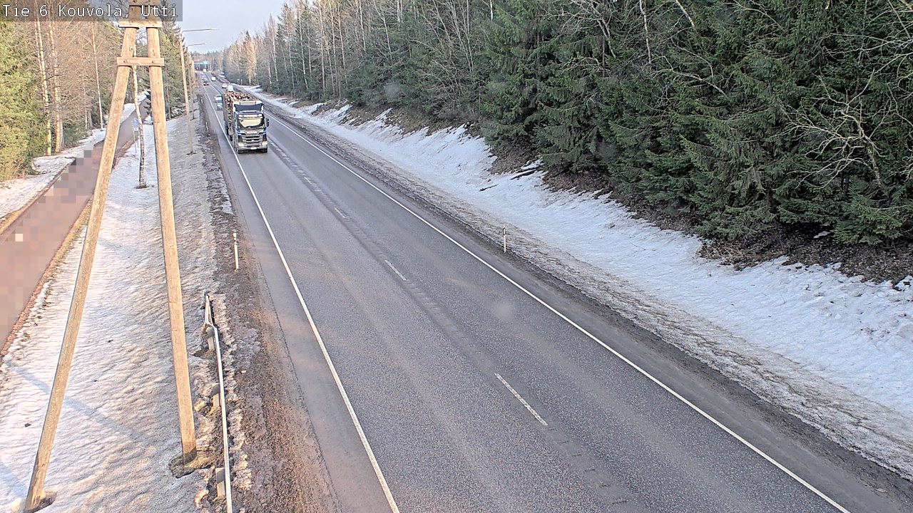 Weather Camera Image Väg 6 Kouvola, Uttis_YPS, Kouvola, Kymenlaakso