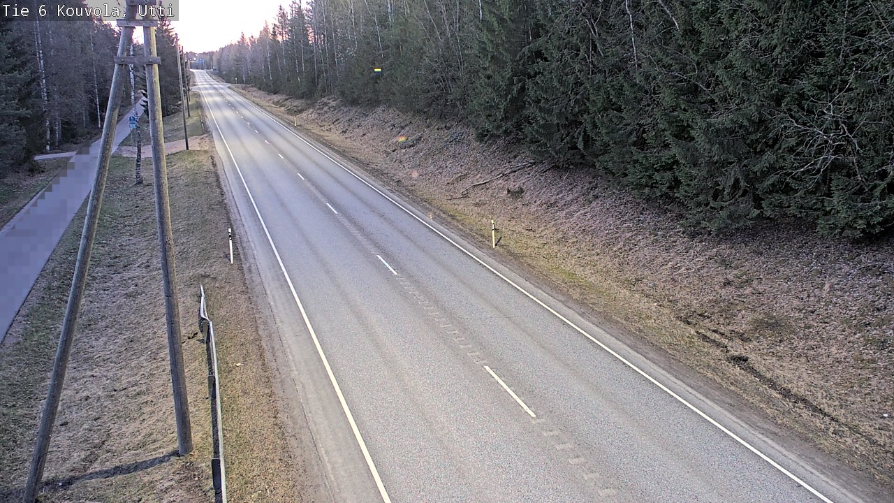 Weather Camera Image Road 6 Kouvola, Utti_YPS, Kouvola, Kymenlaakso