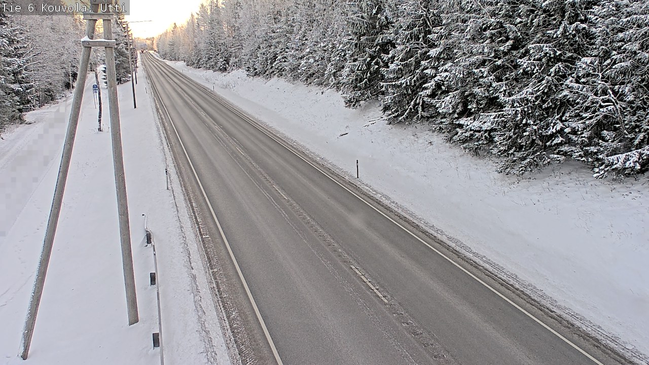 Weather Camera Image Väg 6 Kouvola, Uttis_YPS, Kouvola, Kymenlaakso