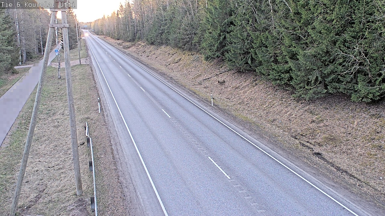 Weather Camera Image Väg 6 Kouvola, Uttis_YPS, Kouvola, Kymenlaakso