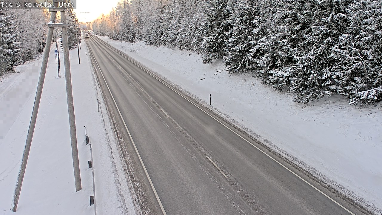 Weather Camera Image Road 6 Kouvola, Utti_YPS, Kouvola, Kymenlaakso