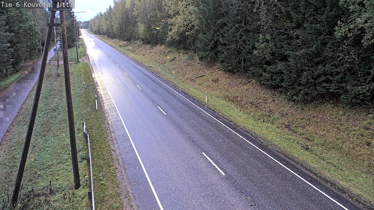 Weather Camera Image Road 6 Kouvola, Utti_YPS, Kouvola, Kymenlaakso