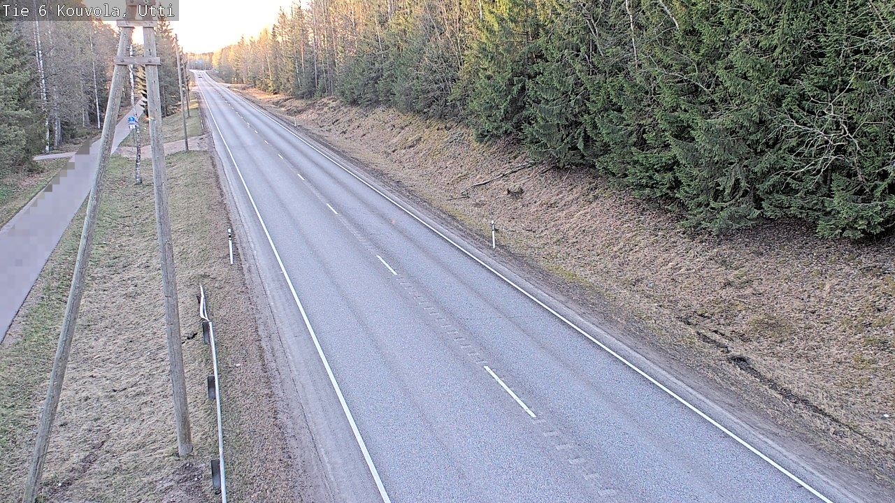 Weather Camera Image Väg 6 Kouvola, Uttis_YPS, Kouvola, Kymenlaakso