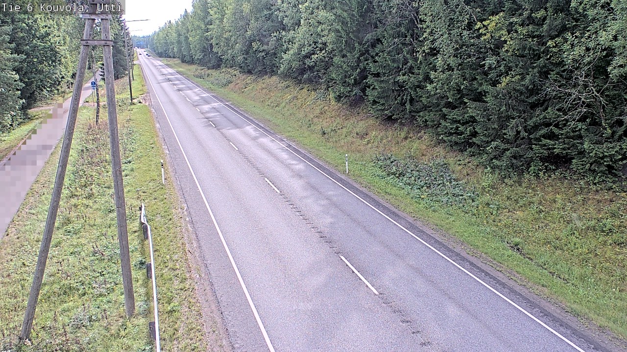 Weather Camera Image Road 6 Kouvola, Utti_YPS, Kouvola, Kymenlaakso