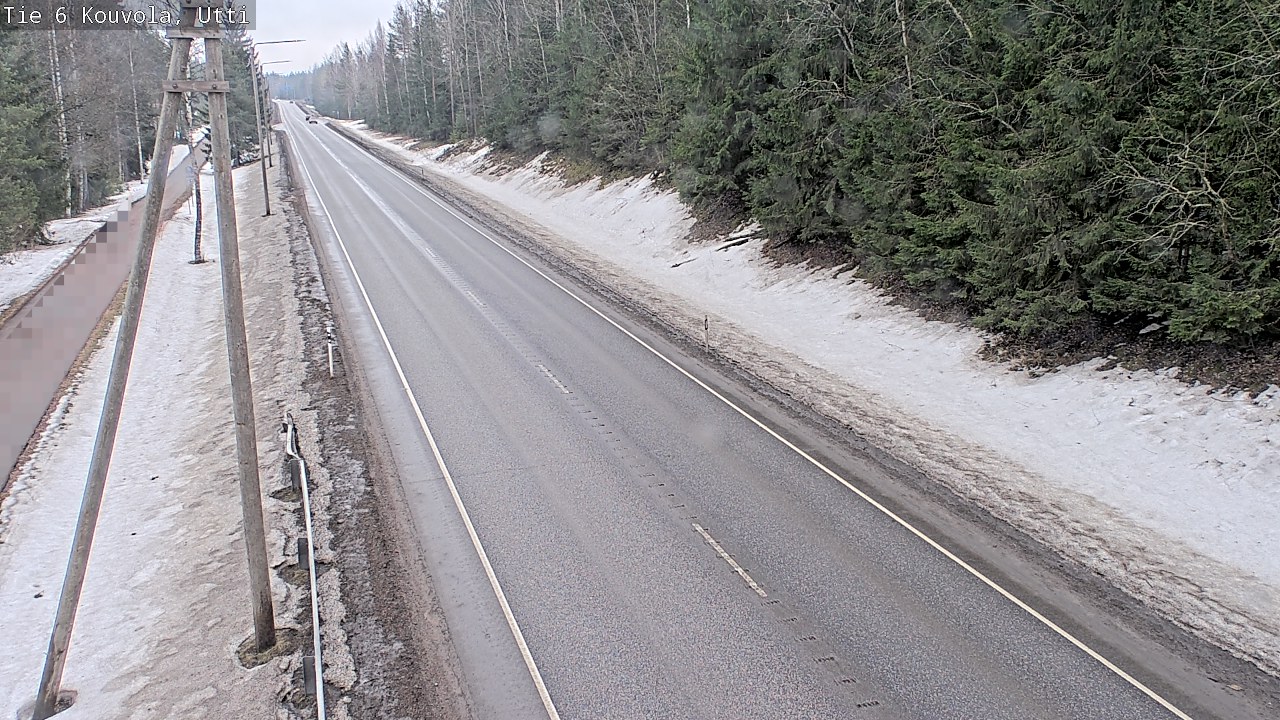 Weather Camera Image Väg 6 Kouvola, Uttis_YPS, Kouvola, Kymenlaakso
