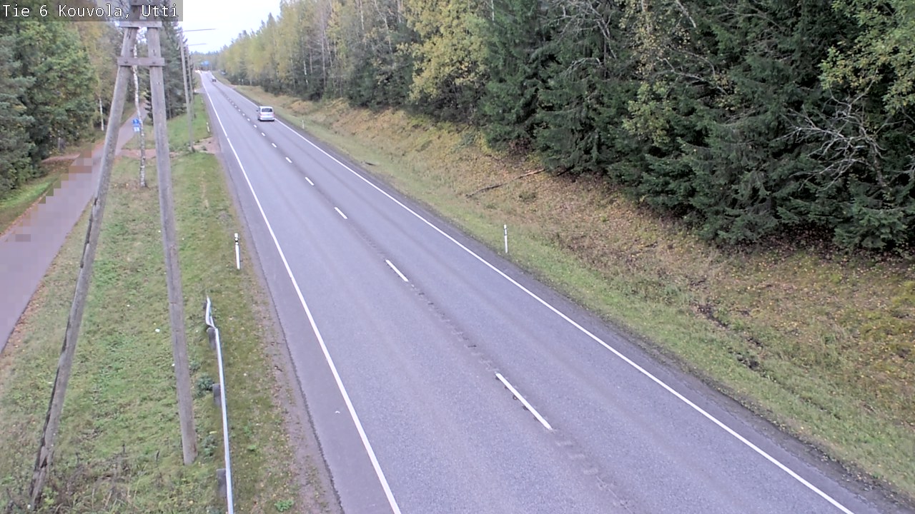 Weather Camera Image Road 6 Kouvola, Utti_YPS, Kouvola, Kymenlaakso