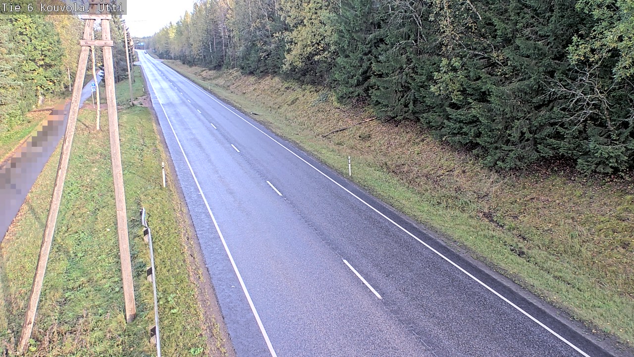 Weather Camera Image Road 6 Kouvola, Utti_YPS, Kouvola, Kymenlaakso
