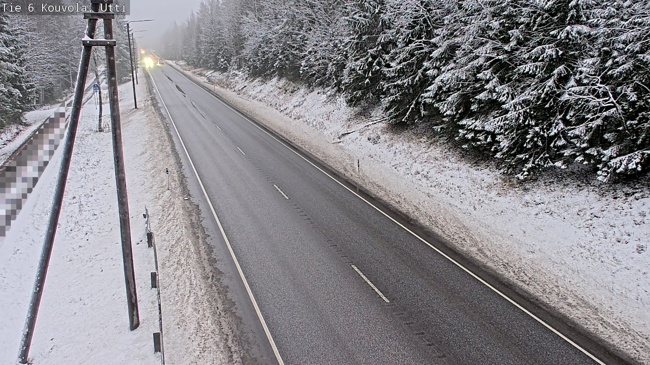 Weather Camera Image Väg 6 Kouvola, Uttis_YPS, Kouvola, Kymenlaakso