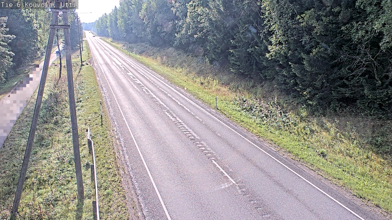 Weather Camera Image Road 6 Kouvola, Utti_YPS, Kouvola, Kymenlaakso