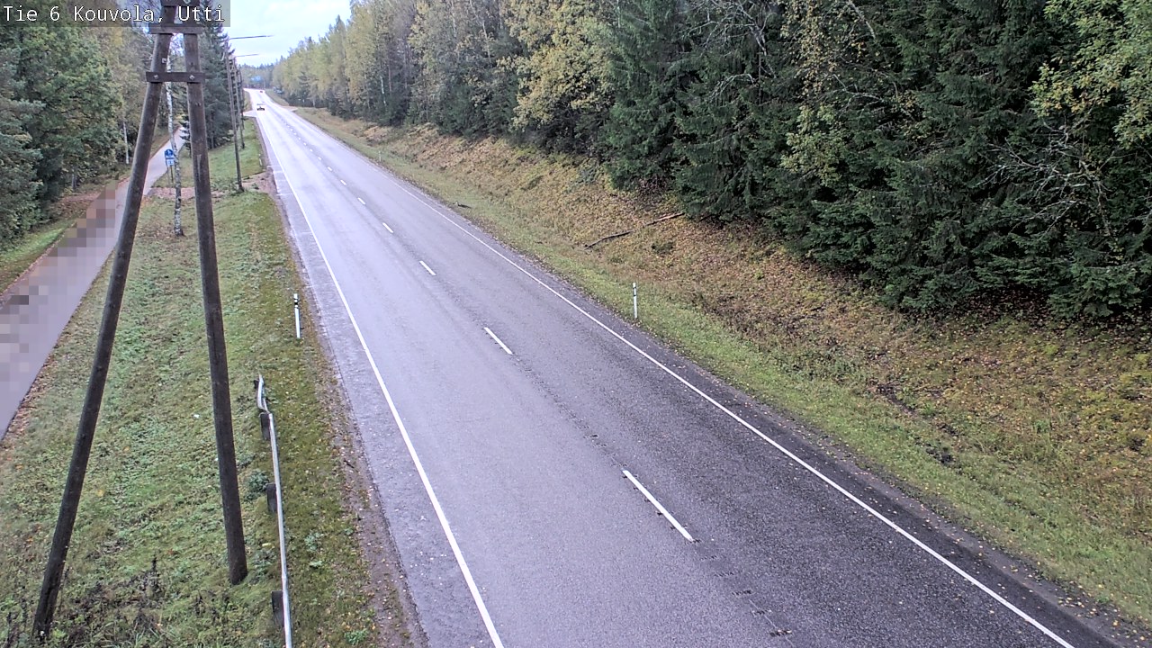Weather Camera Image Road 6 Kouvola, Utti_YPS, Kouvola, Kymenlaakso