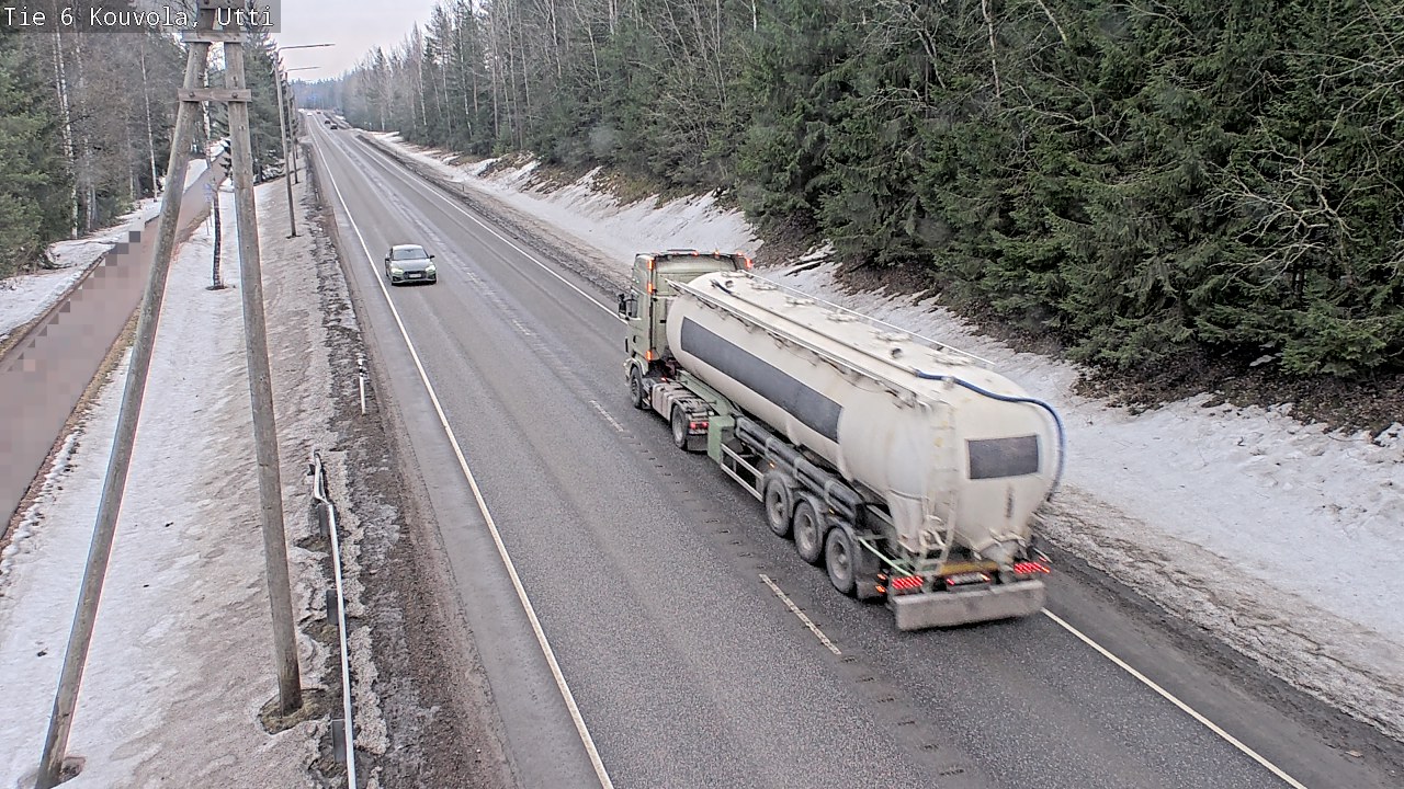 Weather Camera Image Väg 6 Kouvola, Uttis_YPS, Kouvola, Kymenlaakso