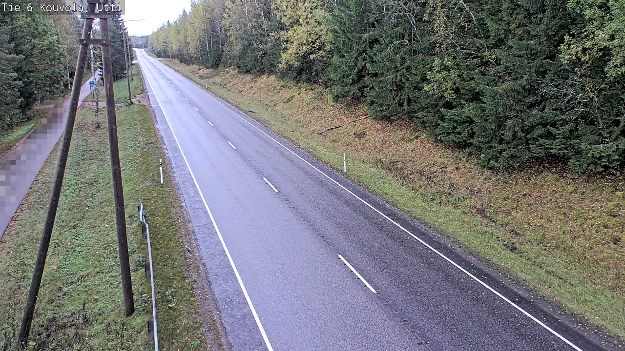 Weather Camera Image Road 6 Kouvola, Utti_YPS, Kouvola, Kymenlaakso