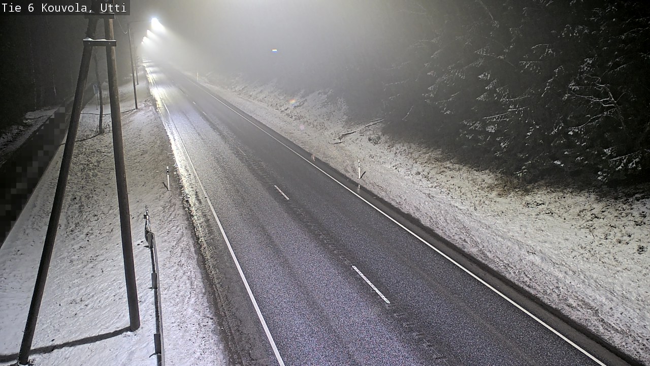 Weather Camera Image Väg 6 Kouvola, Uttis_YPS, Kouvola, Kymenlaakso