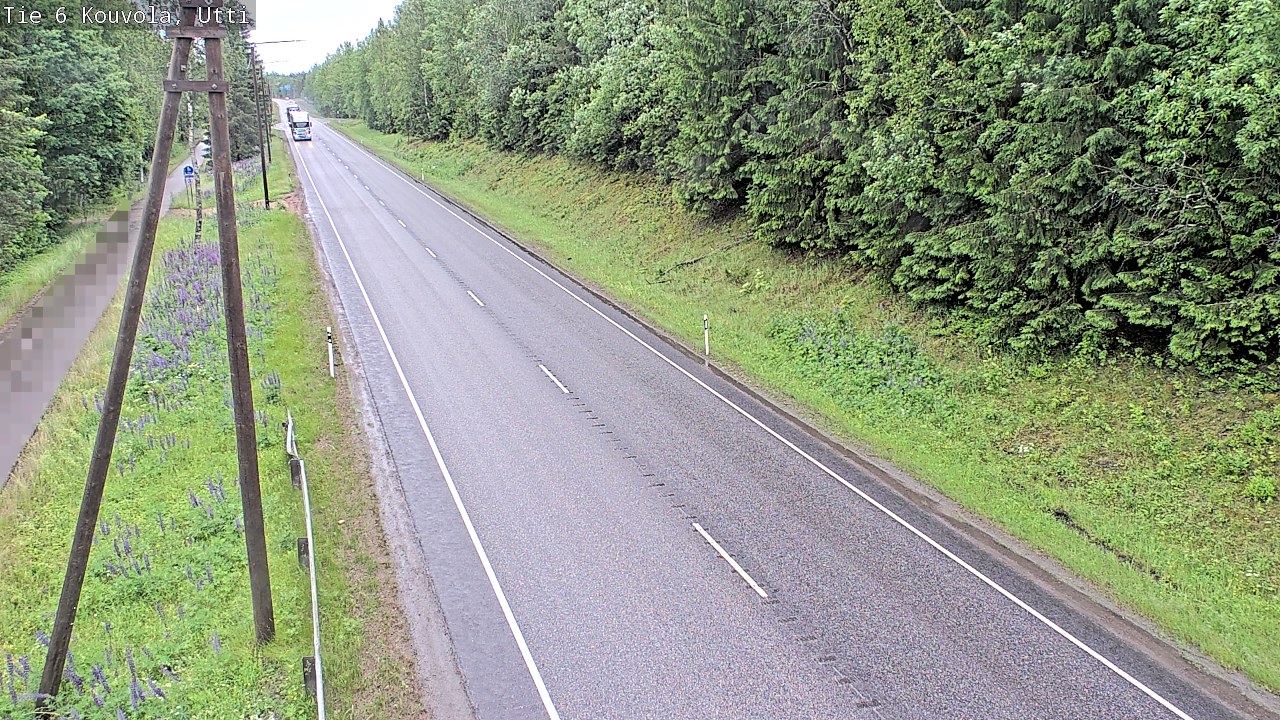 Weather Camera Image Väg 6 Kouvola, Uttis_YPS, Kouvola, Kymenlaakso