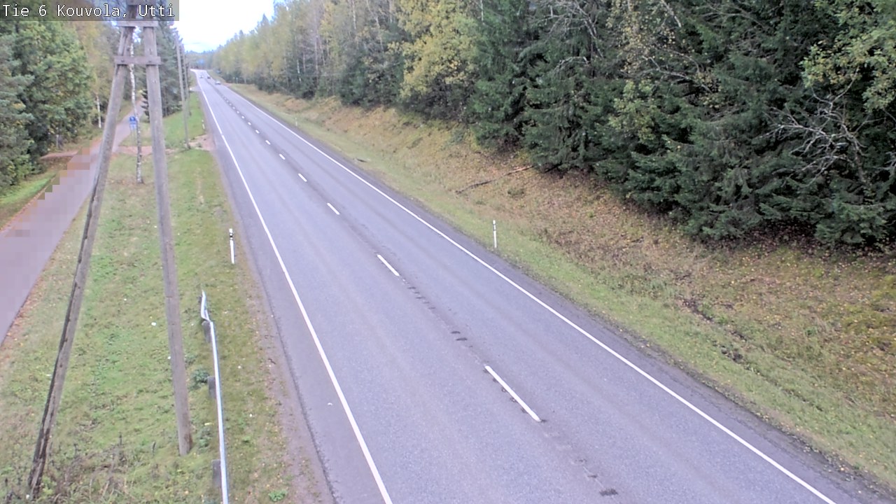 Weather Camera Image Road 6 Kouvola, Utti_YPS, Kouvola, Kymenlaakso