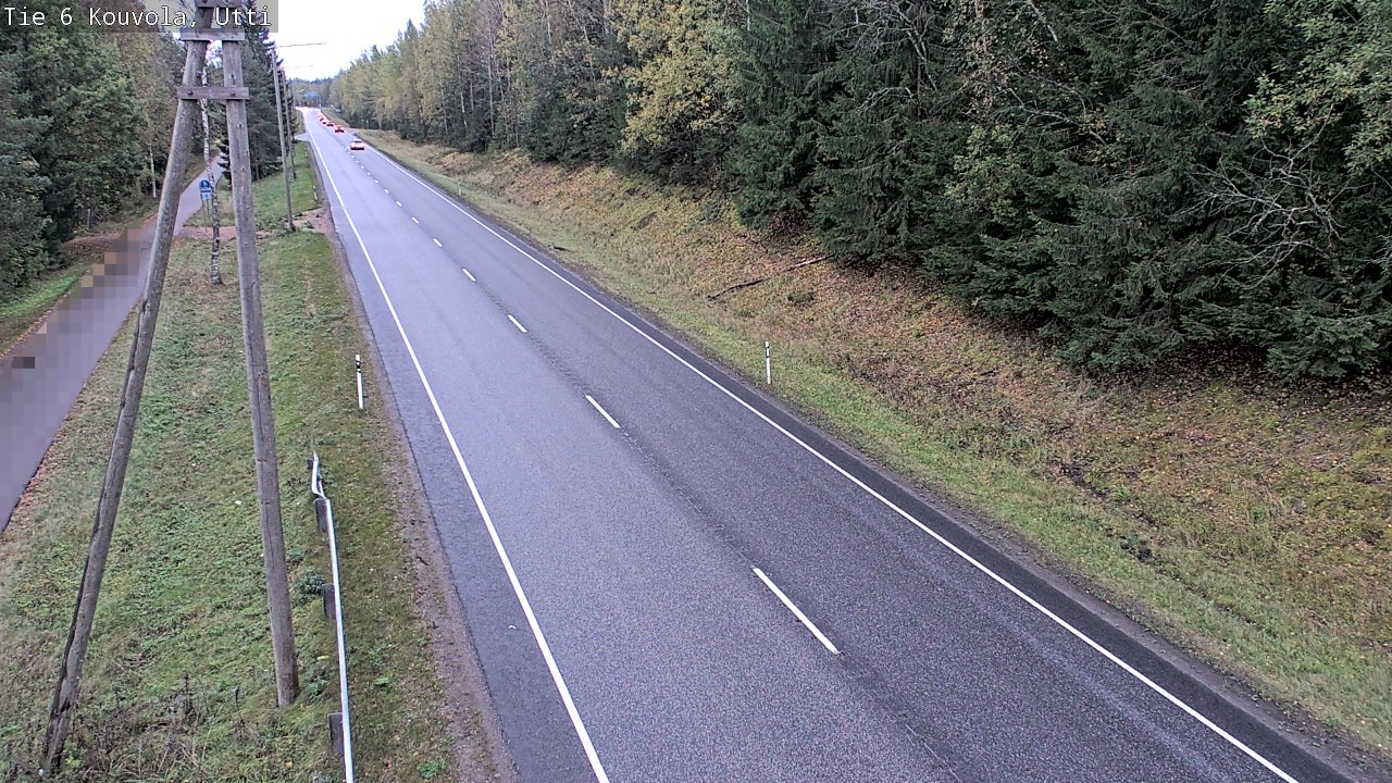 Weather Camera Image Road 6 Kouvola, Utti_YPS, Kouvola, Kymenlaakso