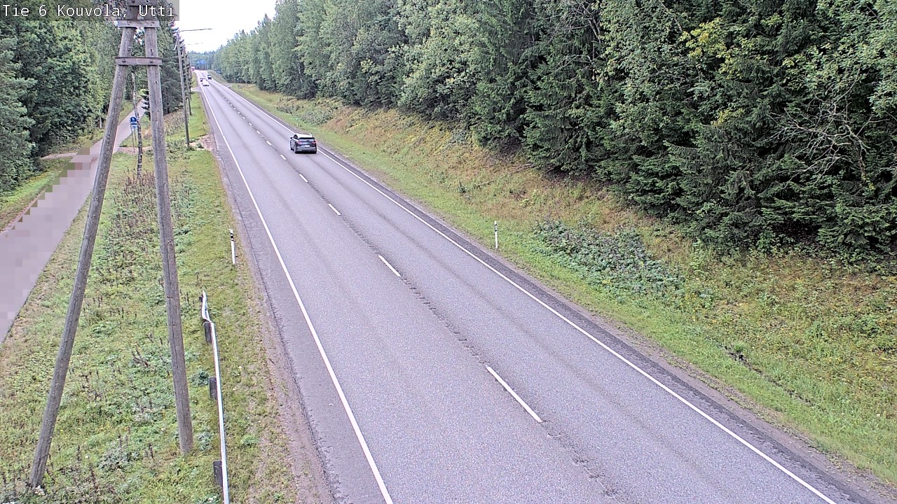 Weather Camera Image Road 6 Kouvola, Utti_YPS, Kouvola, Kymenlaakso