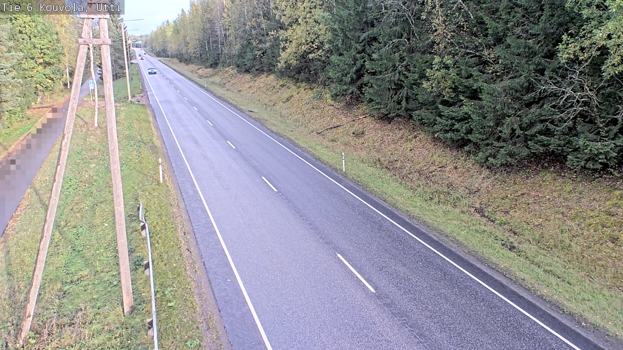 Weather Camera Image Road 6 Kouvola, Utti_YPS, Kouvola, Kymenlaakso