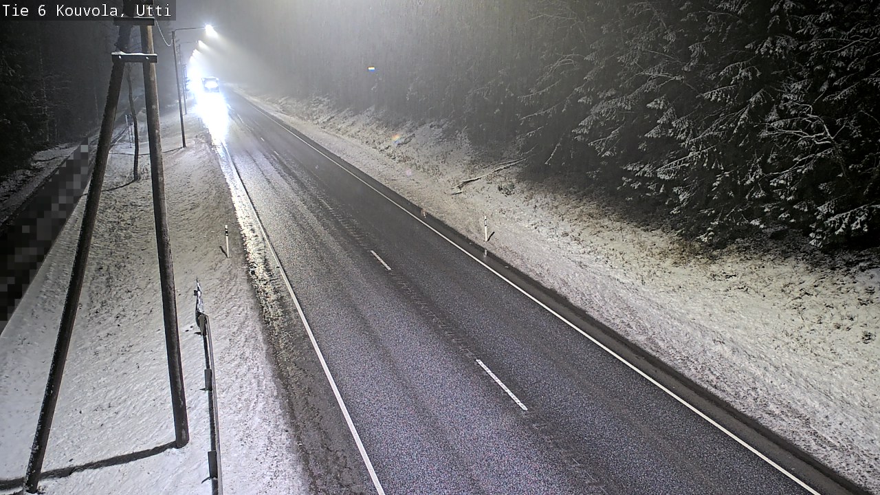 Weather Camera Image Väg 6 Kouvola, Uttis_YPS, Kouvola, Kymenlaakso
