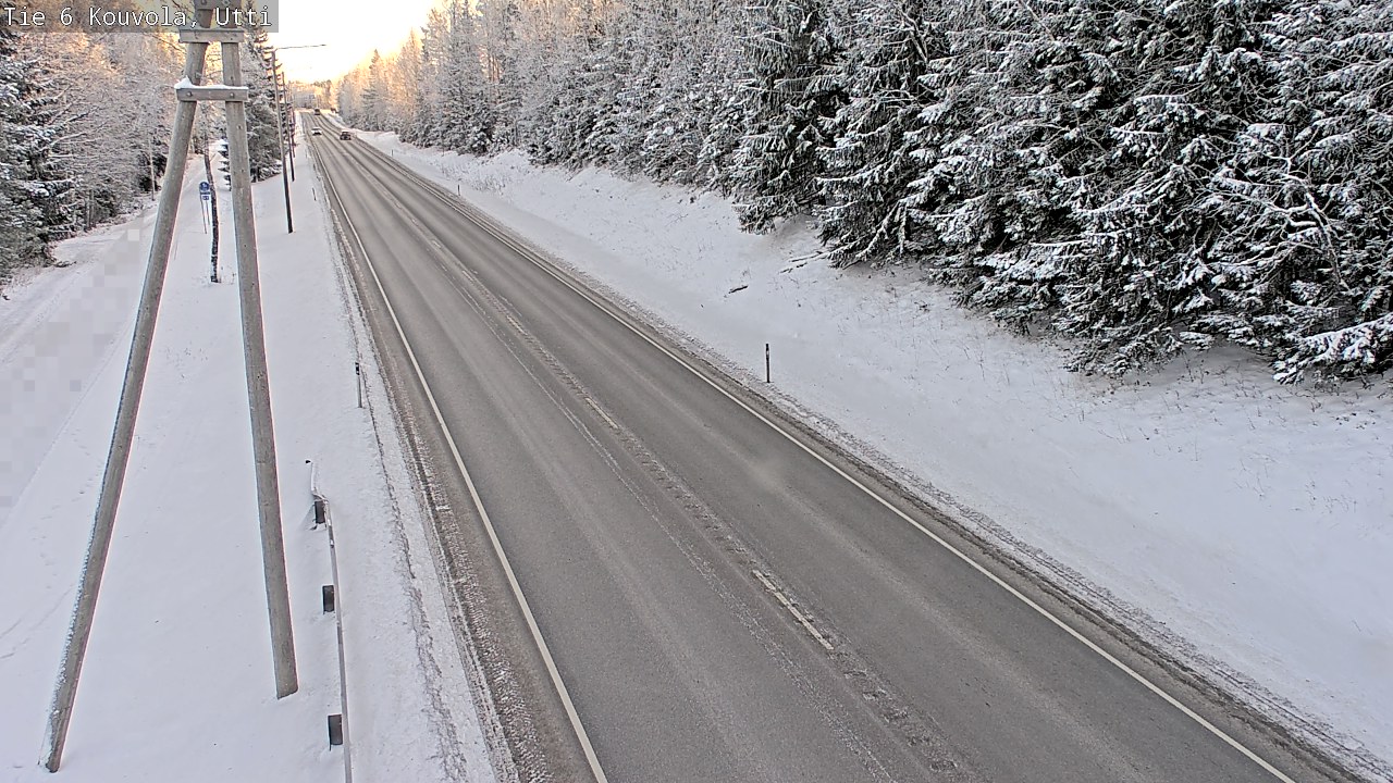 Weather Camera Image Väg 6 Kouvola, Uttis_YPS, Kouvola, Kymenlaakso