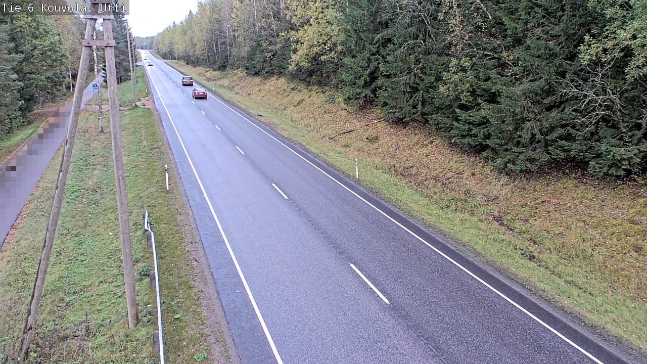 Weather Camera Image Road 6 Kouvola, Utti_YPS, Kouvola, Kymenlaakso