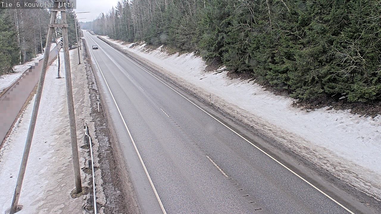 Weather Camera Image Väg 6 Kouvola, Uttis_YPS, Kouvola, Kymenlaakso