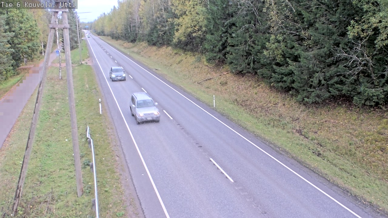 Weather Camera Image Road 6 Kouvola, Utti_YPS, Kouvola, Kymenlaakso