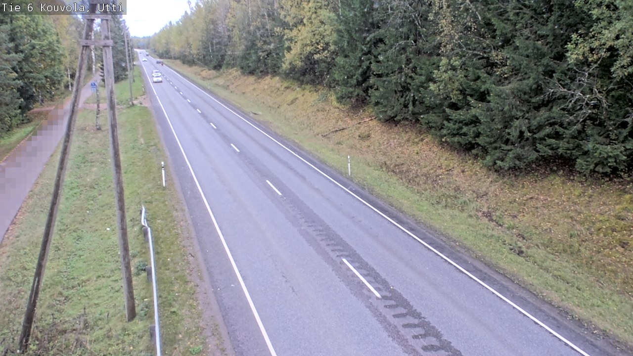 Weather Camera Image Road 6 Kouvola, Utti_YPS, Kouvola, Kymenlaakso