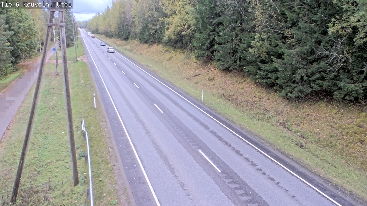 Weather Camera Image Road 6 Kouvola, Utti_YPS, Kouvola, Kymenlaakso