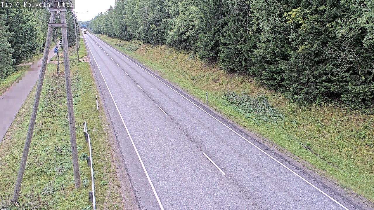 Weather Camera Image Road 6 Kouvola, Utti_YPS, Kouvola, Kymenlaakso