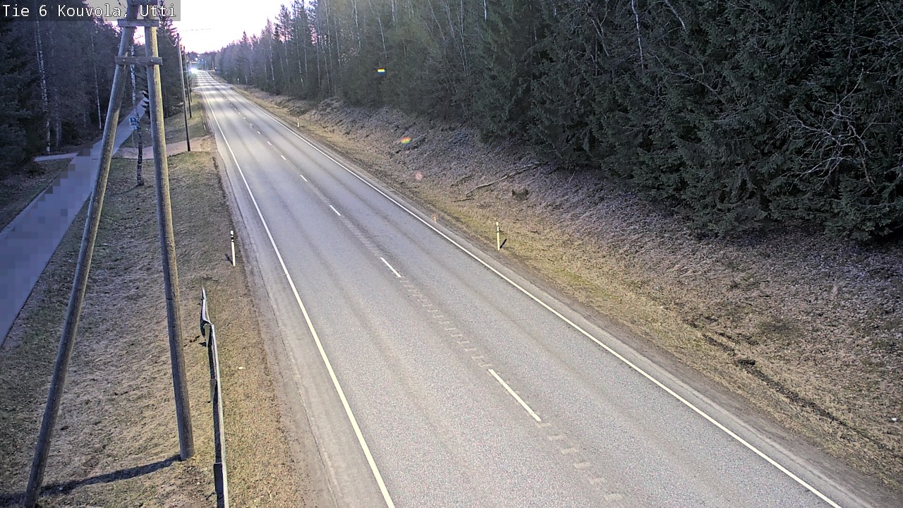 Weather Camera Image Road 6 Kouvola, Utti_YPS, Kouvola, Kymenlaakso