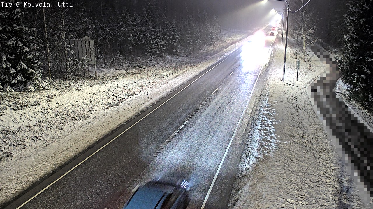 Weather Camera Image Väg 6 Kouvola, Uttis_YPS, Kouvola, Kymenlaakso