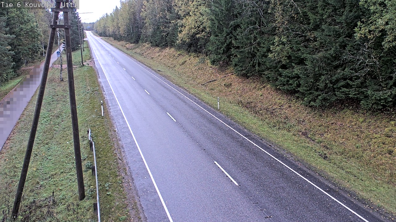 Weather Camera Image Road 6 Kouvola, Utti_YPS, Kouvola, Kymenlaakso