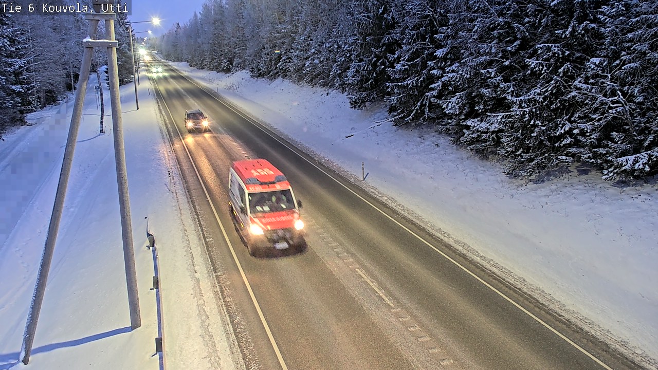 Weather Camera Image Road 6 Kouvola, Utti_YPS, Kouvola, Kymenlaakso