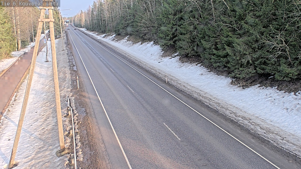 Weather Camera Image Väg 6 Kouvola, Uttis_YPS, Kouvola, Kymenlaakso