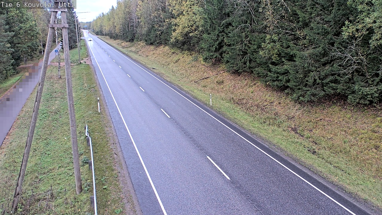 Weather Camera Image Road 6 Kouvola, Utti_YPS, Kouvola, Kymenlaakso