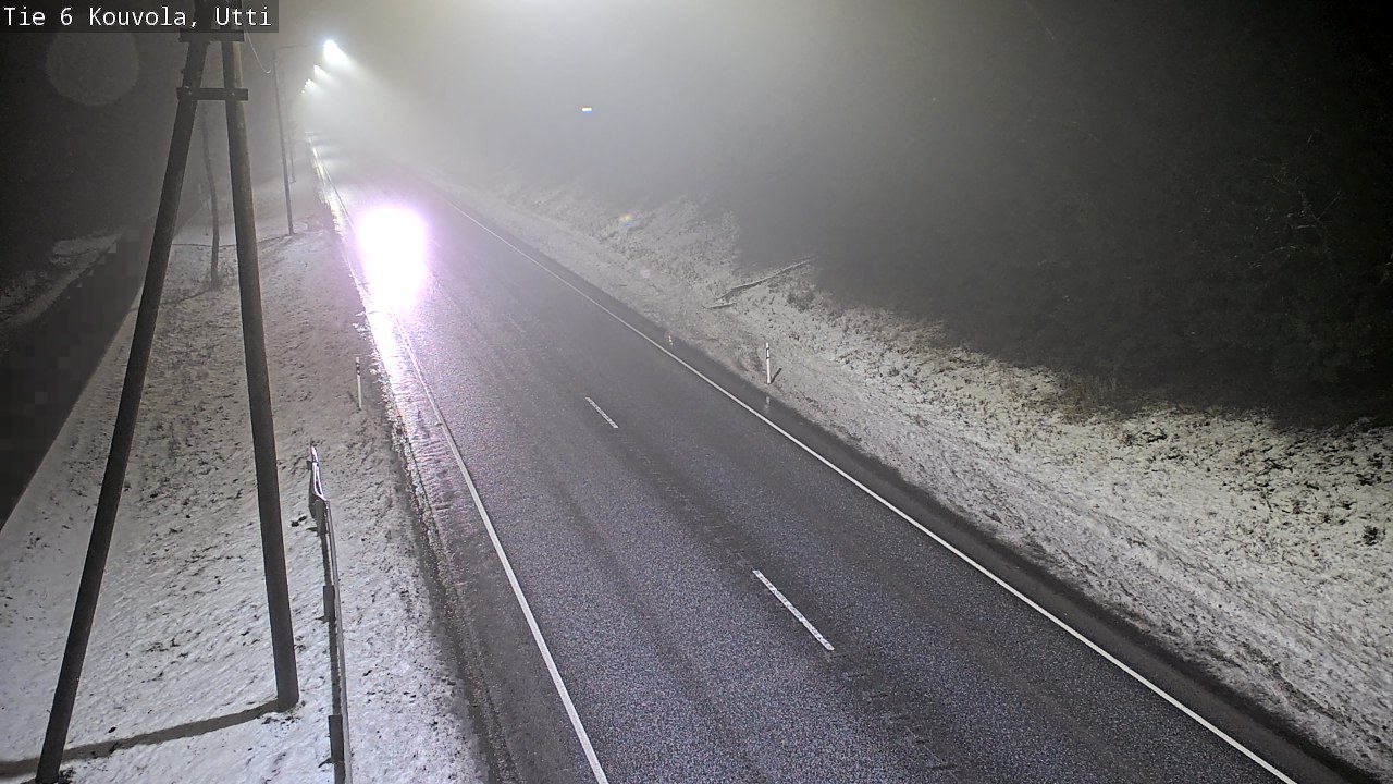 Weather Camera Image Väg 6 Kouvola, Uttis_YPS, Kouvola, Kymenlaakso