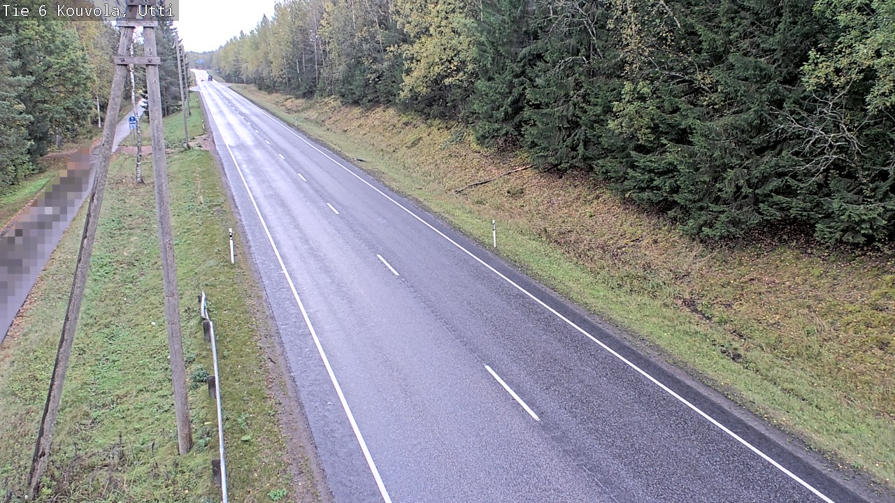 Weather Camera Image Road 6 Kouvola, Utti_YPS, Kouvola, Kymenlaakso