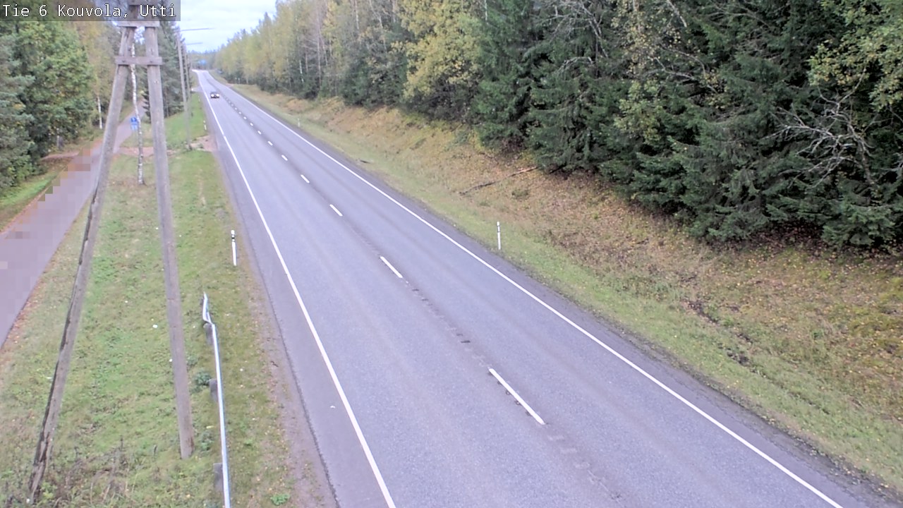 Weather Camera Image Road 6 Kouvola, Utti_YPS, Kouvola, Kymenlaakso