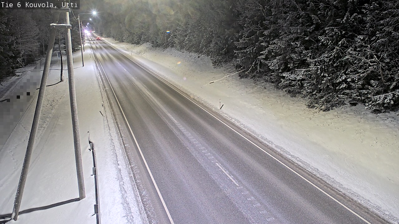 Weather Camera Image Road 6 Kouvola, Utti_YPS, Kouvola, Kymenlaakso