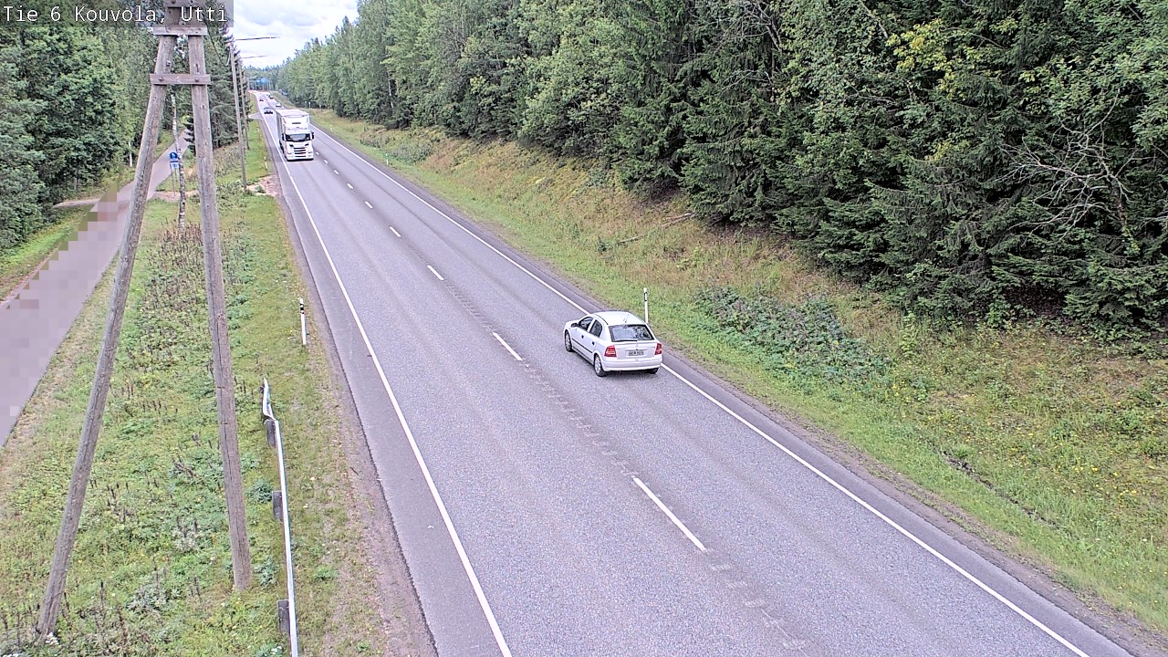 Weather Camera Image Road 6 Kouvola, Utti_YPS, Kouvola, Kymenlaakso