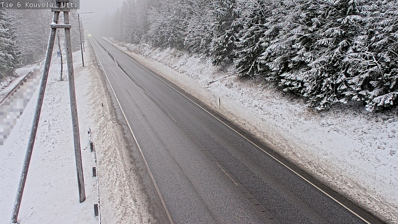 Weather Camera Image Väg 6 Kouvola, Uttis_YPS, Kouvola, Kymenlaakso