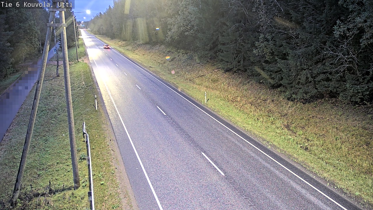 Weather Camera Image Road 6 Kouvola, Utti_YPS, Kouvola, Kymenlaakso