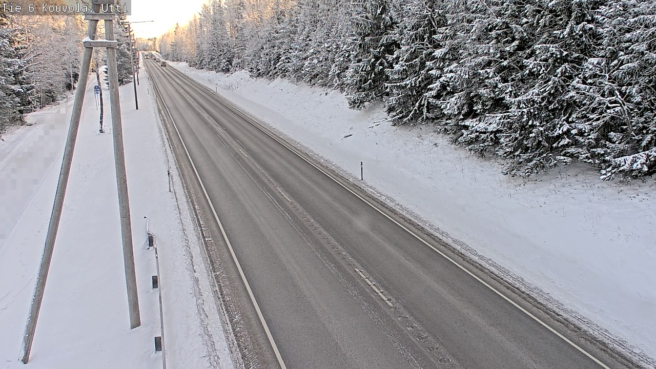 Weather Camera Image Väg 6 Kouvola, Uttis_YPS, Kouvola, Kymenlaakso