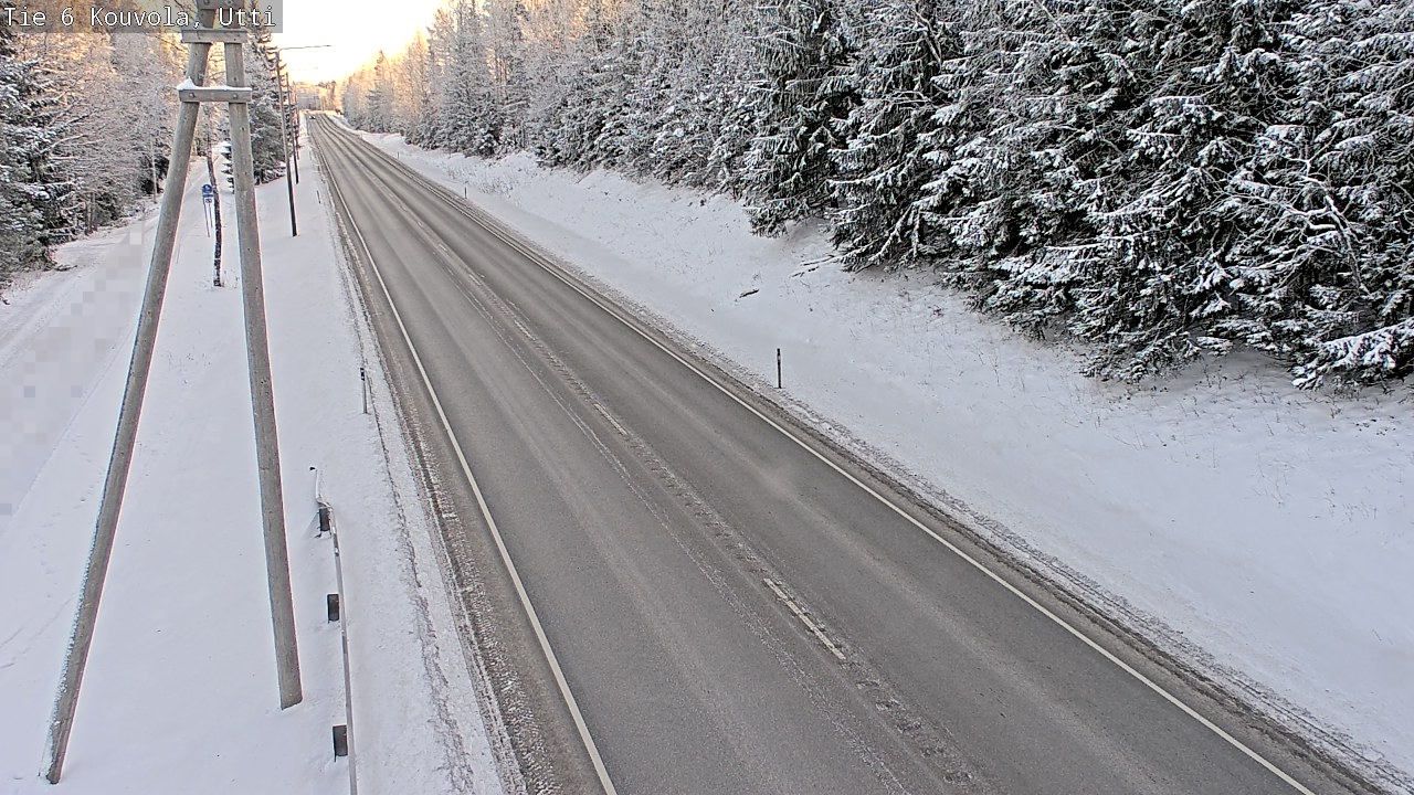 Weather Camera Image Väg 6 Kouvola, Uttis_YPS, Kouvola, Kymenlaakso