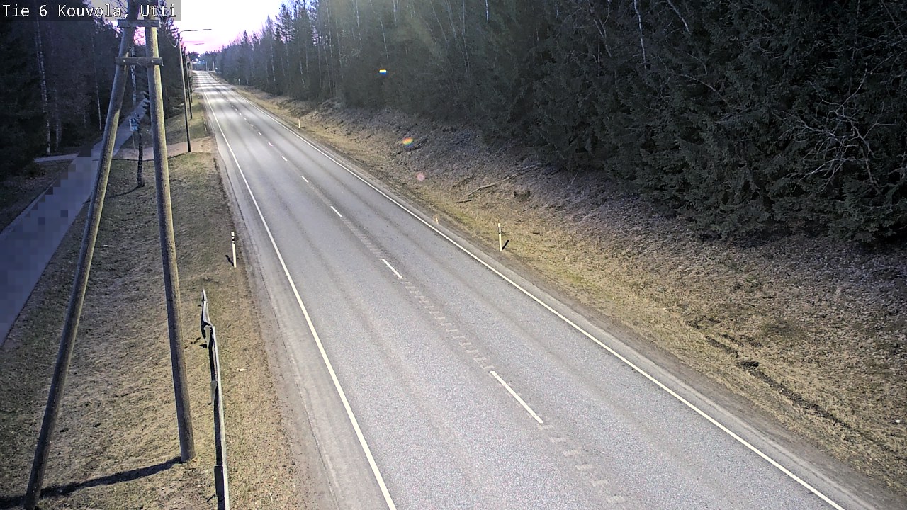 Weather Camera Image Road 6 Kouvola, Utti_YPS, Kouvola, Kymenlaakso