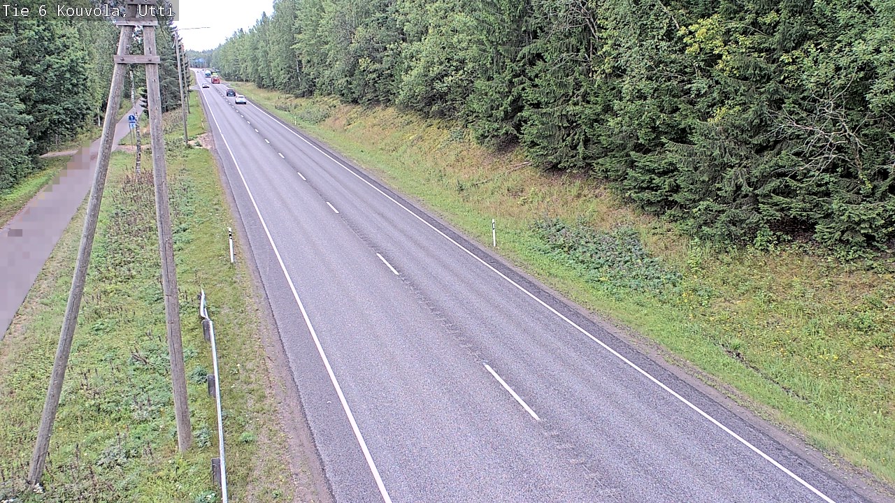 Weather Camera Image Road 6 Kouvola, Utti_YPS, Kouvola, Kymenlaakso